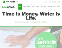 Tablet Screenshot of greengowash.com